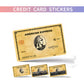 PVC Card Stickers