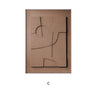 Style C / 70x90cm Aluminum Frame