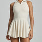 Athletic Tennis Dress with Built-in Shorts