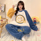 Coral Velvet Pajamas