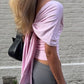 Womens Waist Cinching Sleeveless Shirt