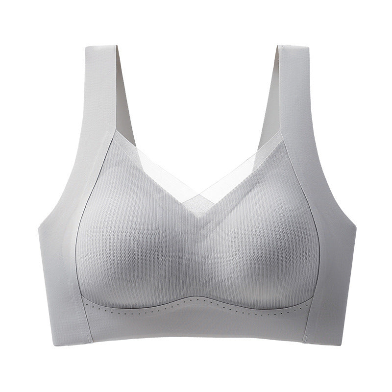 Seamless wireless bra size and body weight guide chart from the maker