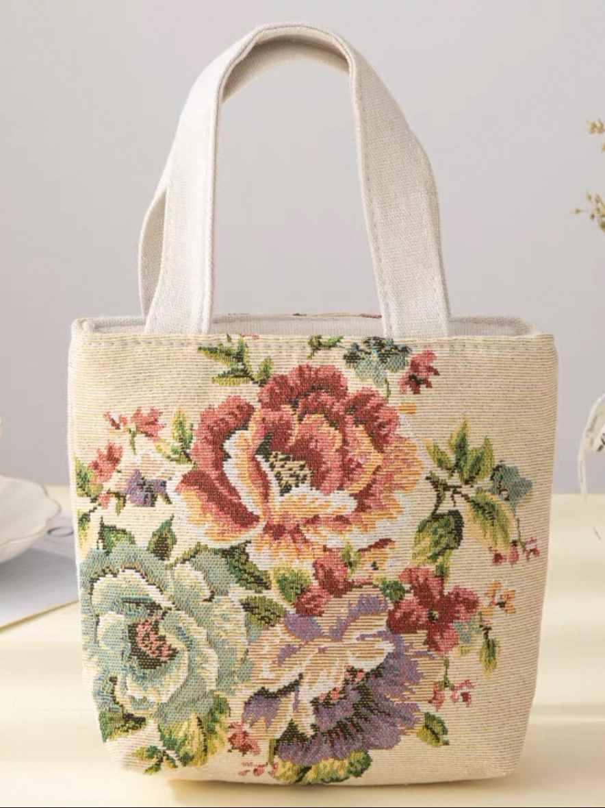 Double-Sided Embroidered Canvas | styled with daily outfit