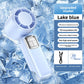 Portable USB Rechargeable Handheld Fan with Semiconductor Cooling