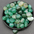 10-15mm Green Agate ~140pcs