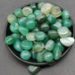 Rainbow mixed agate decorative pebbles for terrarium and plant pot decor