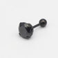 Geometric Zircon Stud Earrings
