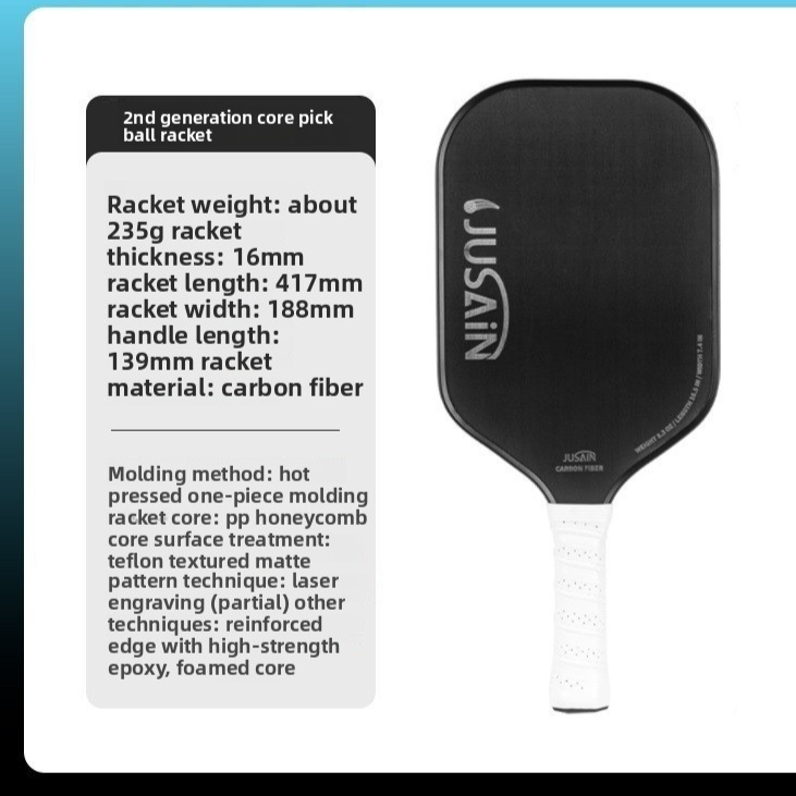 Professional Pickleball Racket | real routine angle