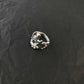 Simple and versatile textured irregular-shaped ring