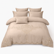Embroidered Wedding Bedding Set Four Pieces