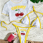 Brazilian Color Block Bikini