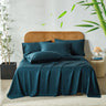Indigo Blue / King 198x203cm 275x259cm 51x102cmx2