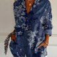 Long Sleeve Floral Print Shirt