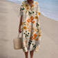 Womens Floral Print Dress