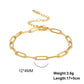Stainless Steel National Flag Pendant Bracelet