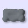Gray pillowcase