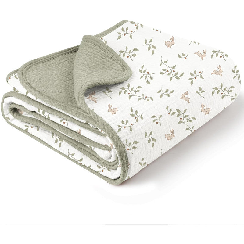 Gauze Cotton Baby Blanket | alternative angle product detail