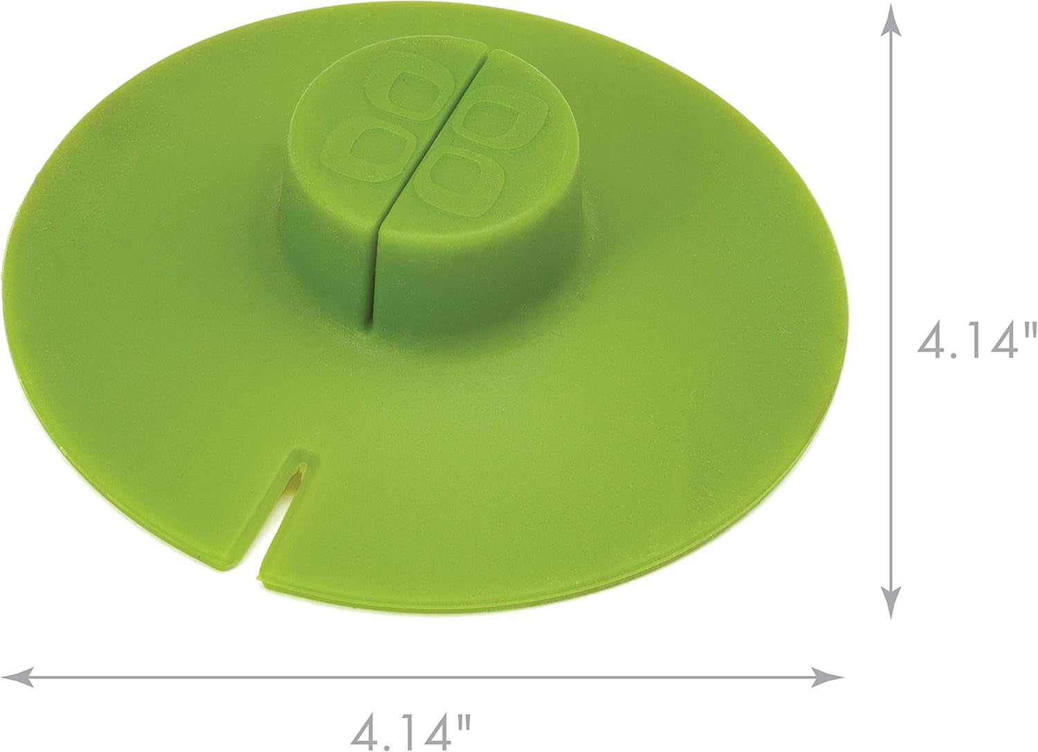 Primula Buddy Silicone Tea Bag Holder, Easy to Use and Mess-Free, Dishwasher Safe, 4.25-Inch, Green
