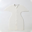 White comfort sleeve bamboo fiber