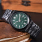 Automatic watch in natural light showing true dial color and tone