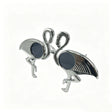Flamingo Silver Plated