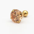 Gold Champagne Rhinestone 4mm