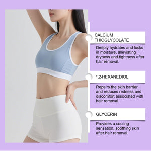 Hair removal kit shown on plain studio background