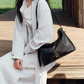 Bampo Half-Peak Genuine Leather | close up material texture