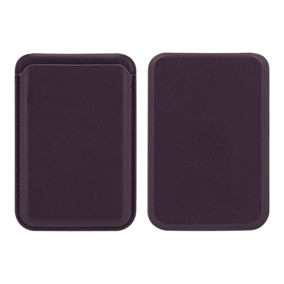 Magnetic card holder shown in one of twenty color options