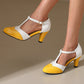 Womens T Strap Patent Leather Sandals | in use scenario daily moment