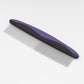 Close view of the rounded pin tips on a stainless steel pet comb