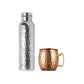 Handmade Hammered Stainless Steel | feature close up detail