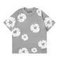 Mens Foam Print Cotton Shorts