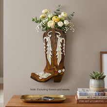 Western Style Wooden Boot Wall Decor