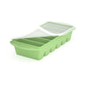 6 rows Round Ice Tray Avocado Green