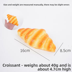 PU Slow Rebound Realistic Food Model Sensory Play Toy For