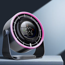 Rechargeable Desk Fan with Digital Display