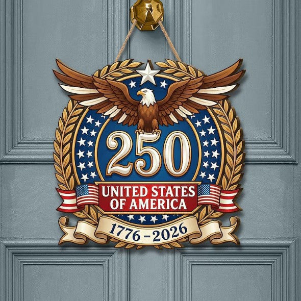 Patriotic Wooden Hanging Plaques | feature highlight wide