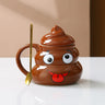 Naughty poop cup  spoon