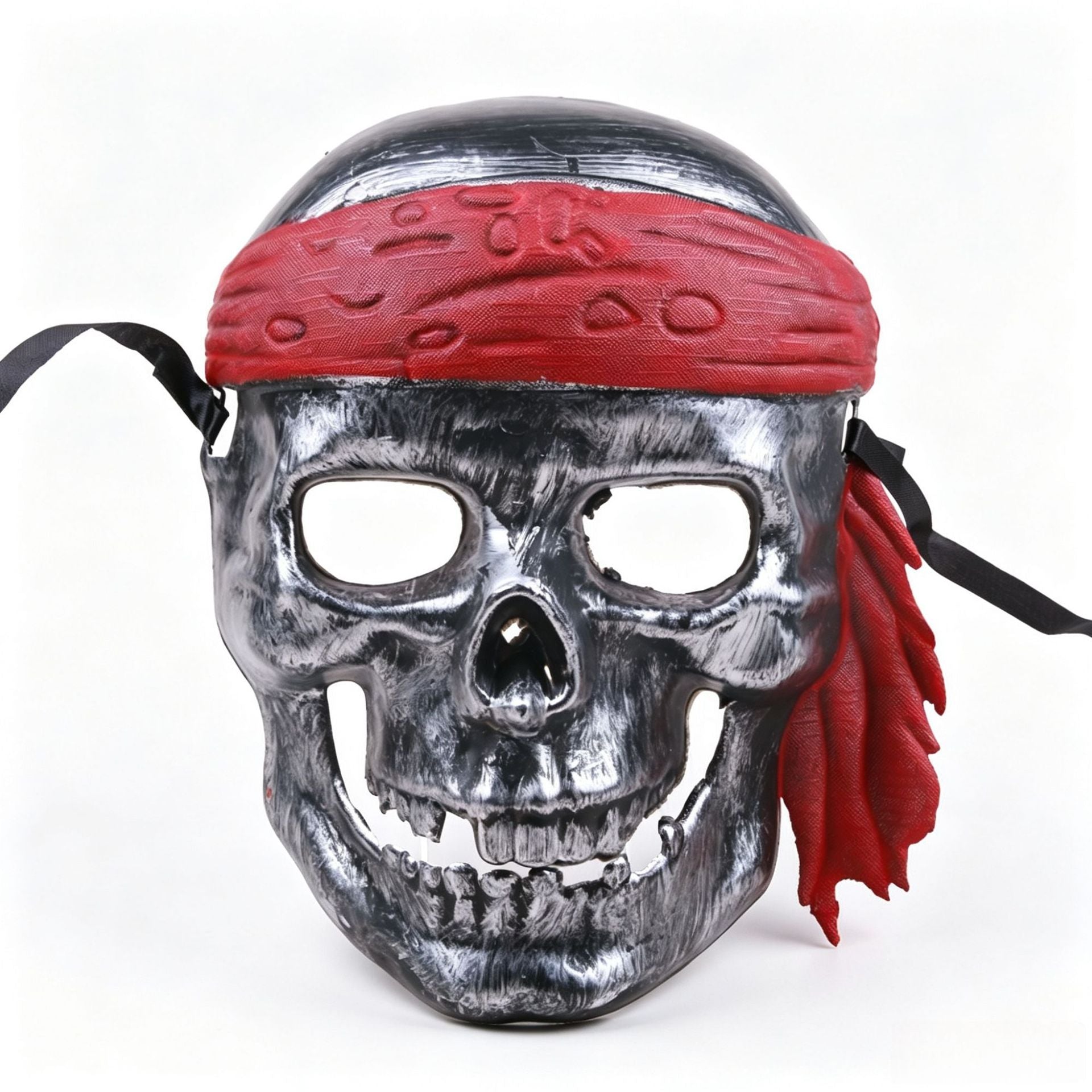 Full face pirate skull party mask for Halloween and masquerade costume looks