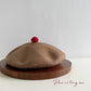 High quality wool beret women wool felt painter hat Autumn Winter