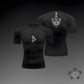 Men's Breathable Workout T-Shirt | detail of finish and build