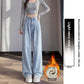 Loose and casual wide-leg pants