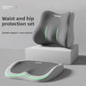 Double grey color-Backrest+Seat Cushion
