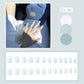 Cs01 40 Wearing Nail Art Finished Nail Pieces Long Frosted Nail Pieces