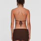 Strap dress | close up material texture