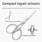 Small stainless steel beard trimming scissors from the grooming set