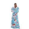 Snowman Blue Notched Robe / XL 175-190 cm | 69-75 in