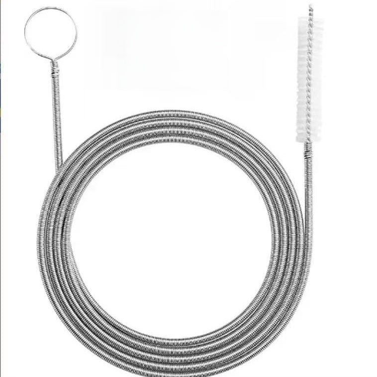 3m SpringBrush option: long coiled steel spring with a ring end and a brush head