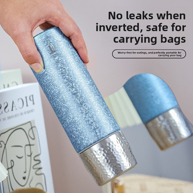 Titanium Coated Vacuum Insulated Travel Mug